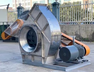 Ventilateur centrifuge à entraînement par courroie, souffleur de cuisine, résistant aux hautes températures, ventilateur d'évacuation de la fumée, ventilateur de dépoussiérage industriel, ventilateur de ventilation - Product Image 4