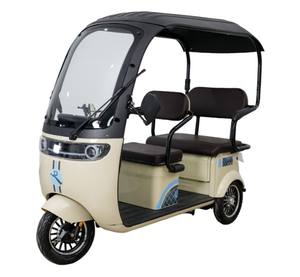 Tricycle électrique à carrosserie ouverte, double usage passagers et marchandises, double rangée, loisirs, haute puissance 650W, charge utile 200-300kg, pour <span class=keywords><strong>la</strong></span> montée et <span class=keywords><strong>la</strong></span> <span class=keywords><strong>famille</strong></span> - Product Image 6