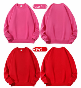 Sweat-shirt épais en molleton bouclette 380g pour jeunes garçons et filles, pull vierge en gros, fabricant de sweats à logo personnalisé - Product Image 3