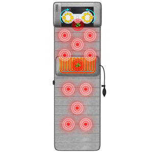 Massage Mattress Flagship Edition 6+ Heads 4 Gears Neck Waist Hip Leg Back Massage Rectangular Trapezoid Ac Power - Product Image 1