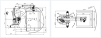 Robot de palettisation industriel KOWELL à 4 axes, charge utile de 160 kg, portée de 3200 mm, répétabilité de 0,06 mm, moteur PLC, boîte de vitesses