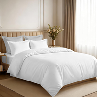 Collection de literie d'hôtel de luxe, standard 5 étoiles, ensemble de couette en coton égyptien avec oreillers, 400TC, draps 100% coton