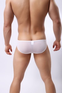 Caleçons Boxers <span class=keywords><strong>en</strong></span> <span class=keywords><strong>Filet</strong></span> pour Hommes, Sous-vêtements Sexy Ouverts et Très Extensibles pour Hommes Gays - Vente <span class=keywords><strong>en</strong></span> Gros - Product Image 3