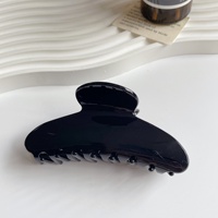 Pince à cheveux en acétate de cellulose écologique française de 11 cm avec logo personnalisé en bronze de l'usine YJL