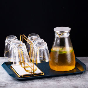 <span class=keywords><strong>En</strong></span> vrac ustensile de cuisine verre thé tasse d'eau suspendus stockage sur support <span class=keywords><strong>or</strong></span> organisateur et support pour tasse - Product Image 5