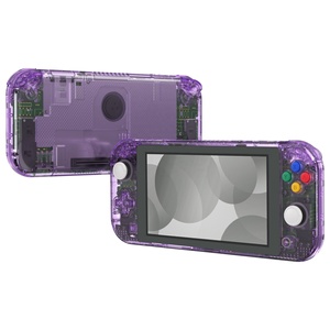 Glossy Transparent Purple Shell <b>Case</b> for Nintendo <b>Switch</b> Lite, High-Quality Replacement - Product Image 3