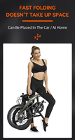 Java ARIA – cadre en Fiber de carbone 18 S vélo pliable 18 vitesses frein à disque hydraulique 20 pouces 406 BMX mâle femme vélo pliable