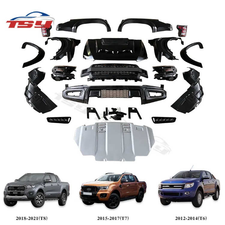 Penjualan terlaris aksesori mobil Body Kit untuk Ranger Upgrade ke F150 Raptor 2018