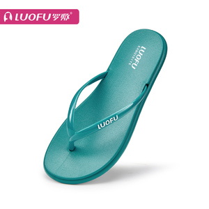 2021 HOT SALE LUOFU Summer Beach Thong Women's Slim Flip Flops PVC Sole Sandals Beach Slippers <strong>Shower</strong> <strong>Slides</strong> - Product Image 5