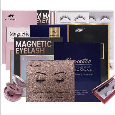 2021 Newest Styles Magnetic Eyeliner and Magnetic Lashes 5d Wholesale Magnetic Eyelashes