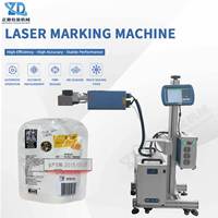 Imprimante d'étiquettes sans encre pour codes de lot, dates de péremption et codes QR, haute précision, personnalisée, pour machines d'emballage laser