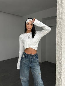 2025 <strong>American</strong> <strong>Style</strong> Women <strong>Jeans</strong> Brand Design Hole Ripped Women Denim Pants Wholesale
