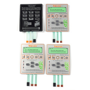 Custom Flexible <strong>Silicone</strong> Rubber Membrane Switch <strong>Keyboard</strong> <strong>Silicone</strong> Rubber Keypad - Product Image 3