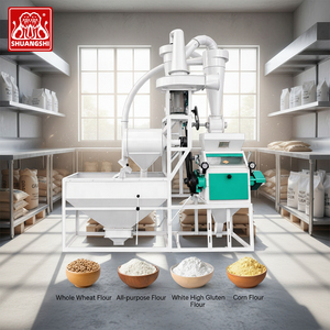 Molino Compacto para Producción de Harina de Trigo, Maíz y Granos de Desayuno, Capacidad de 5 Toneladas por Día, Ideal para Pequeñas Empresas - Product Image 4