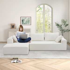 Fournisseur de meubles sur mesure à Foshan, vente en gros, faible MOQ 1 pièce, canapés en L abordables, idéaux pour les petites entreprises en ligne - Product Image 2