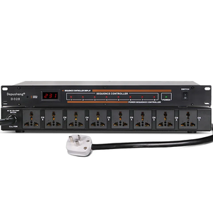 Depusheng D328 8 Channel <strong>DJ</strong> Sound System Power Sequence <strong>Controller</strong> with Display for Ktv Live Sound Stage Equipment - Product Image 1