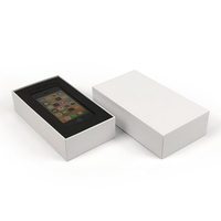 Boîte d'emballage en papier pour étui de téléphone portable avec couleurs personnalisées