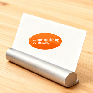 Support de serviettes de bar double usage certifié ISO9001 en acier inoxydable/laiton usiné CNC, usinage par électroérosion à fil, surface PVD/brossée/polie - Product Image 1