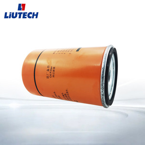 Filtre à huile LiUTECH pour compresseur à vis, matériau en cellulose, construction en acier - Product Image 1