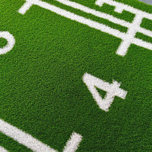 Maquette gratuite, qualité supérieure, gazon synthétique pour le football, tapis <span class=keywords><strong>de</strong></span> gym, logo personnalisé, gazon artificiel PP PE pour <span class=keywords><strong>mini</strong></span>-<span class=keywords><strong>terrain</strong></span> <span class=keywords><strong>de</strong></span> football - Product Image 4