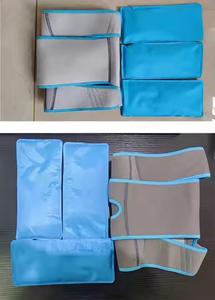 Nhà máy OEM giảm đau tùy chỉnh tái sử dụng đầu gối Brace nóng lạnh trị liệu nén Gel băng gói đầu gối bọc Pad - Product Image 5