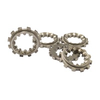 Engrenage droit en acier inoxydable 304/316 pressé par poudrothermie avec boîte de vitesses pour machine à mélanger et pièces de déneigeuse