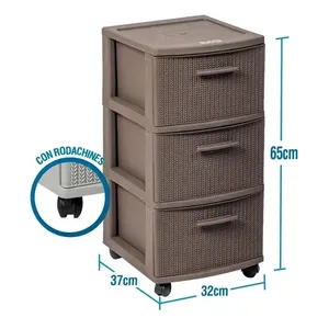 Cajonera organizador multiusos plasto 3 cajones MQ - Product Image 3