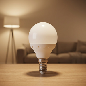 Lámpara Esférica LED Eco E14 6W 3000K 550Lm 160 Ángulo de Haz 20000h Vida Útil 45x84mm (F-Bright Eco 2602940) - Product Image 2
