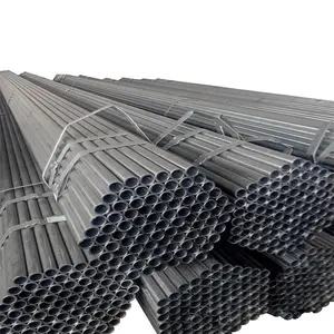 Melhor qualidade Acoplamento Threadless Pré Galvanizado Seção Oca Tubo Gi Steel Pipe Para Construção Estrutural