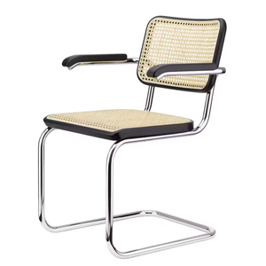 เก้าอี้ทานอาหารดีไซน์โดดเด่น คุณภาพเยี่ยม โครงโลหะ ที่นั่งหวาย - Product Image 3
