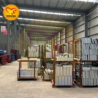 Panneaux de coffrage en acier haute résistance, légers, réutilisables, système de coffrage modulaire en béton pour bâtiments de grande hauteur