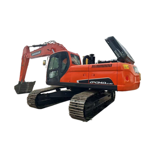 Excavatrice d'occasion Doosan DX340LC-9C, 34 tonnes, excavatrice hydraulique sur chenilles d'occasion avec godet de 1,48 m³ en bon état - Product Image 1