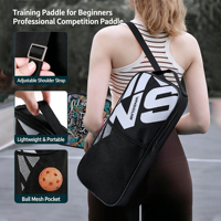 Ensemble de raquettes de pickleball en marque privée, fabricant OEM, logo personnalisé, raquette en fibre de verre pour les sports de club