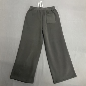 PT910 <span class=keywords><strong>pantaloni</strong></span> della <span class=keywords><strong>tuta</strong></span> personalizzati lavati in cotone 100% grigio nero dritti <span class=keywords><strong>larghi</strong></span> <span class=keywords><strong>larghi</strong></span> da uomo lavati <span class=keywords><strong>pantaloni</strong></span> della <span class=keywords><strong>tuta</strong></span> Ultra <span class=keywords><strong>larghi</strong></span> - Product Image 6