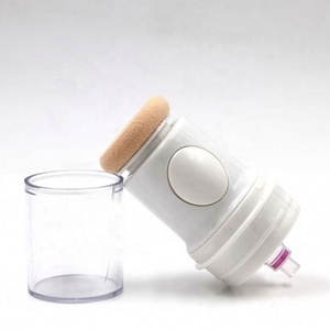 Plastic Concealer Packaging 45ml Airless Type Plastic Liquid <b>Foundation</b> Bottle With Sponge - Product Image 4