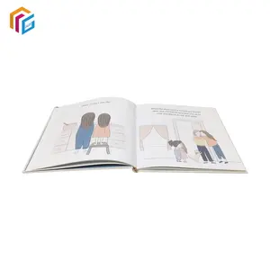 Professional Custom Color Printing High Quality English Learning Art Paper Hardcover Book For Kids