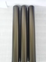 Rouleau de guidage en aluminium anodisé dur bronze BT02 |   Rouleau de guidage de bande industrielle robuste, fabrication OEM personnalisée