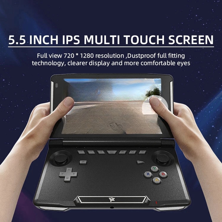 powkiddy x18s （black)　中華ゲーム機 レビュー】クラムシェルの正統派Androidゲーム機『Powkiddy X18S