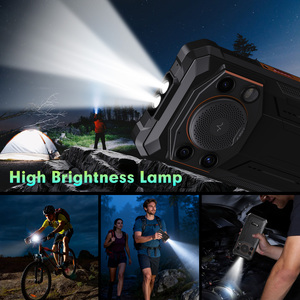 Fossibot F110 L 128GB tốt nhất gồ ghề điện thoại thông minh chơi game ngoài trời leo núi lặn pin lớn NFC gồ ghề điện thoại thông minh - Product Image 3