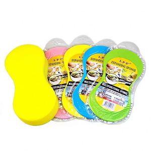 Éponge de nettoyage et de polissage pour voiture, grande taille, en mousse haute densité, compressée sous vide, en forme de 8 - Product Image 1