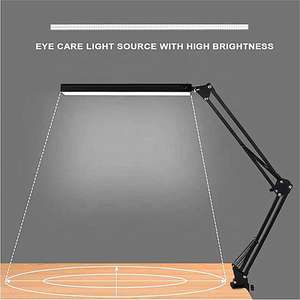 Lámpara de escritorio LED al por mayor de fábrica, ajuste de brazo largo, protección ocular plegable de Metal para aprender tatuaje de Arte de uñas, plástico Universal - Product Image 5