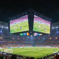 Pantalla LED para Exteriores de 500*1000 mm, a Todo Color, de Alquiler, P3.91 con HDR10 y Brillo de 5000 cd