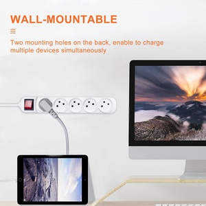 <span class=keywords><strong>Israel</strong></span> Multi 3pin Garden Power Strip Sockets 5 salidas con interruptor de extensión - Product Image 4