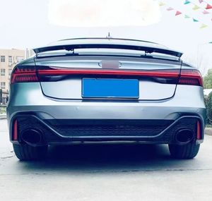 Pare-chocs arrière modifié Runde RS7, nouveau design <span class=keywords><strong>A7</strong></span> pour <span class=keywords><strong>Audi</strong></span> 19-21 <span class=keywords><strong>A7</strong></span>, pare-chocs arrière RS7 amélioré, lèvre arrière noire brillante, embout de queue - Product Image 4