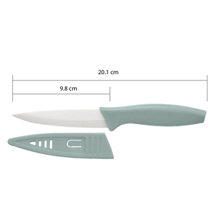 Coltello da Sbucciatura in Ceramica da <span class=keywords><strong>4</strong></span> Pollici con Manico in PP e Fodero, Lama in <span class=keywords><strong>Zirconia</strong></span> Ecologica, Affilato Coltello da Frutta Disponibile - Product Image 6