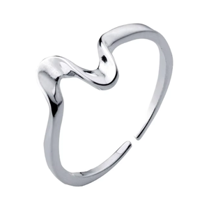 UM Jewelry 925 Sterling <b>Silver</b> <b>Adjustable</b> Toe <b>Ring</b> Trendy Weddings Engagements Gifts Zircon - Product Image 5