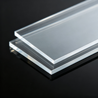 Vente flash - Feuille acrylique transparente anti-traces de doigts, dimensions personnalisées, protection d'écran tactile de voiture, plaque PMMA