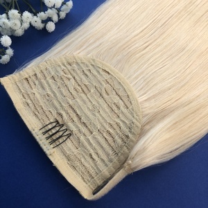 LXT5Wholesale Natural Virgin Bandit Real Russian Remy Ukrain Keratin Machine Extensiones de cabello de doble trama - Product Image 2