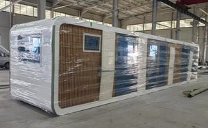 Villa Prefabbricata Portatile con Installazione Rapida, Finestre in Vetro, per Glamping, Camera Airbnb con Bagno - Product Image 6