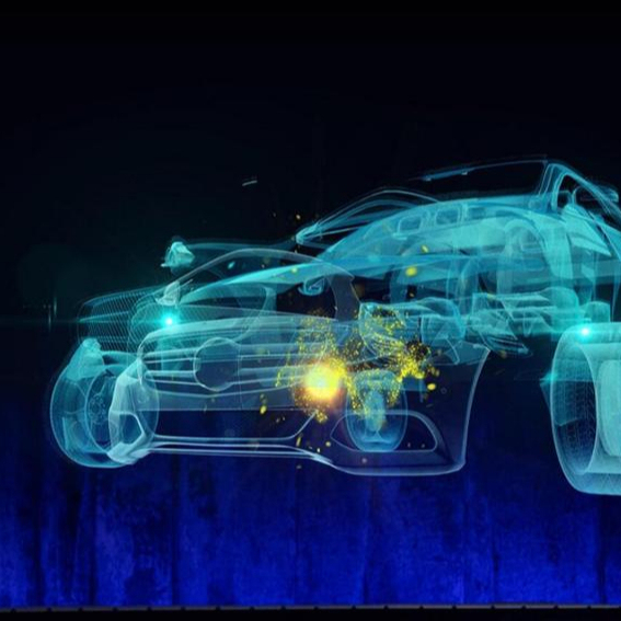3D Holographic Projection Film and Foil Hologram Projector 3d Holographic Display